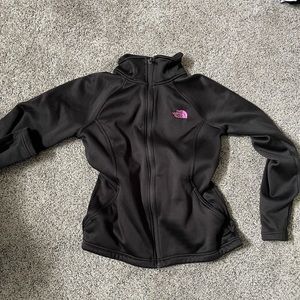 North face soft shell jacket